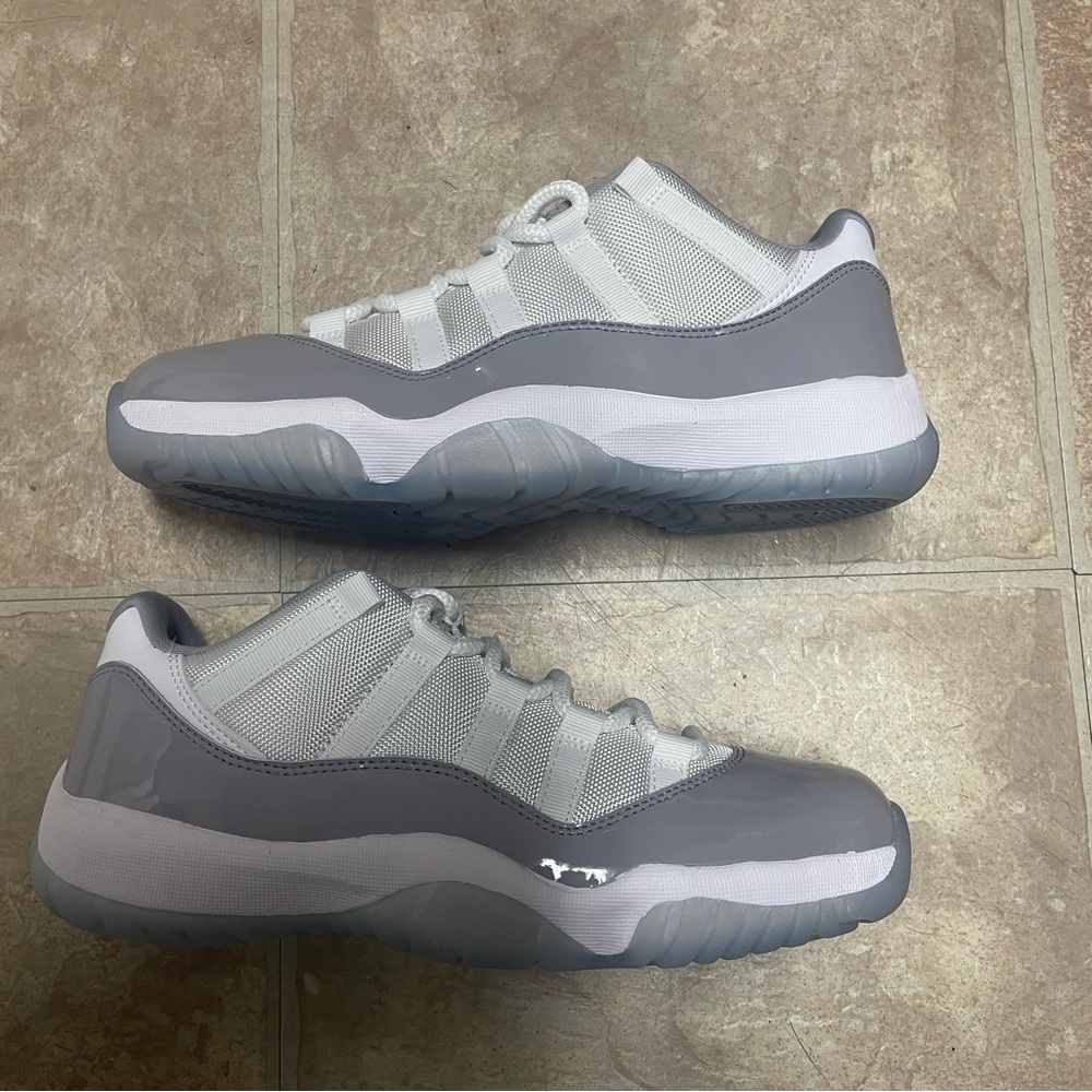 Jordan 11 Low Cement Grey Size 8